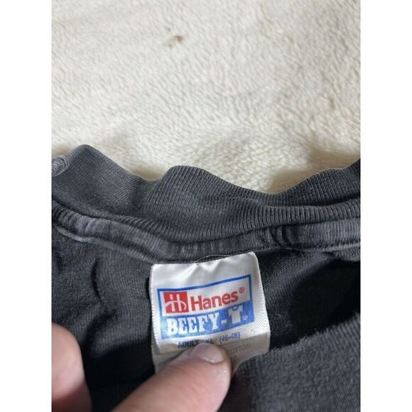 Vintage Sturgis Shirt Mens XL Black Motorcycle Rally Racing 1997 Black Hills - Picture 5 of 9